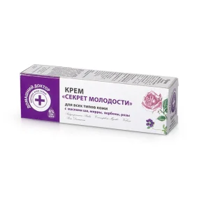 Крем для лица - Секрет молодости, Домашний доктор, 30 мл