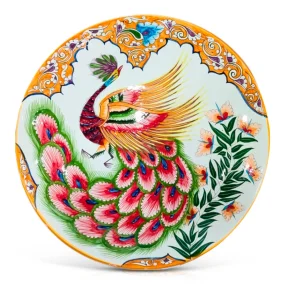 Lagan - Feuervogel X3, Rischtan-Keramik, Ø 42 cm