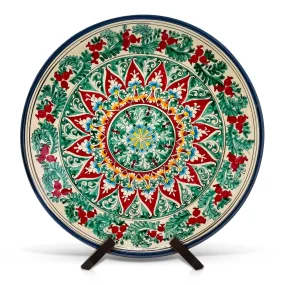 Ляган - КараКалам R4, Риштан керамика, Ø 42 см