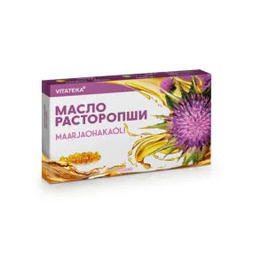 Масло расторопши, 200 капсул Масло расторопши, 200 капсул
