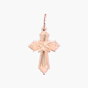 Kreuz, Rotgold 585°, 26 mm