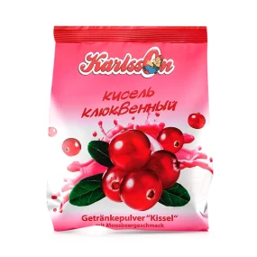 Кисель клюквенный сухой, Karlsson, 240 г