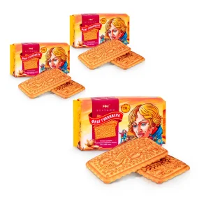 Kekse - Gullivers Flagge, mit Kondensmilchgeschmack, Stivado, 3 х 335 g