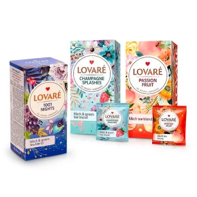 Tee-Set - Lovare, in Beuteln, 144 g