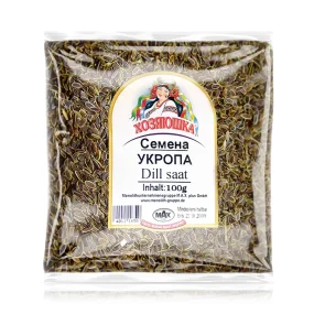 Семена укропа, Хозяюшка, 100 г Семена укропа, Хозяюшка, 100 г