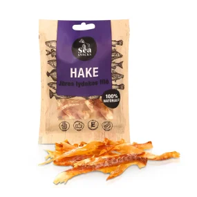 Argentinischer Seehechtfilet in Streifen, getrocknet und gesalzen, 30 g