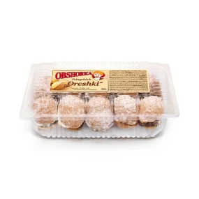 Feingebäck - Oreshki, mit Kondensmilch und Erdnüssen, Obschorka, 360 g