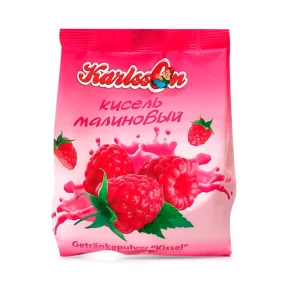 Кисель малиновый сухой, Karlsson, 240 г