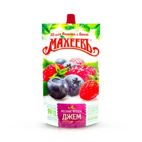 Konfitüre aus Waldbeeren, 300 g Konfitüre aus Waldbeeren, 300 g