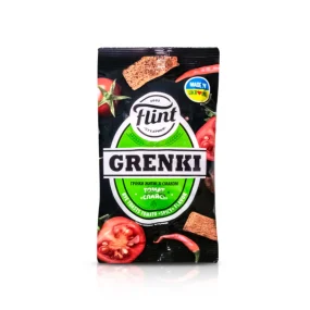 Schwarzbrotcroutons - Flint, mit Tomatengeschmack, 70 g 