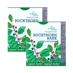 Фиточай - Кора крушины, Original Herbs, 50 г х 2 шт. Фиточай - Кора крушины, Original Herbs, 50 г х 2 шт.