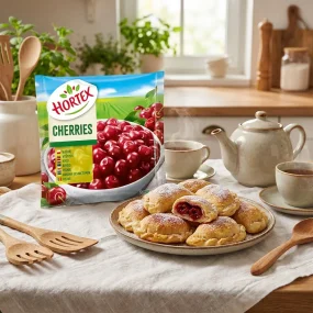 Вишня без косточки, замороженная, Hortex, 300 г