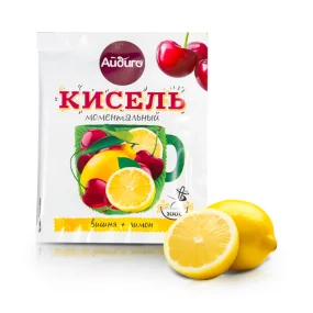 Кисель со вкусом вишни и лимона, 30 г