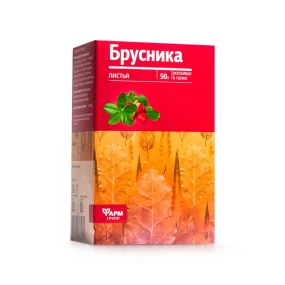 Листья брусники, Фармгрупп, 50 г 