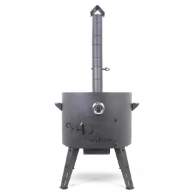 Feuerofen Utschak Ø 49 cm mit Abzugsrohr, für Kasan 22 L