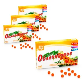 Sanddornöl, 100 Kapseln à 300 mg х 4 Sanddornöl, 100 Kapseln à 300 mg х 4