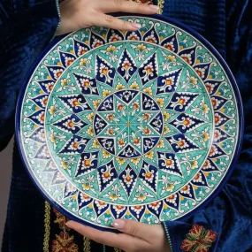 Ляган - КараКалам R1, Риштан керамика, Ø 42 см