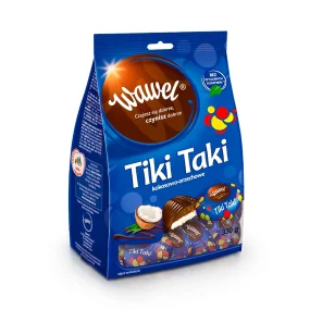 Schokokonfekt - Tiki-Taki, Wawel, mit Kokosnuss- und Erdnussfüllung, 330 g