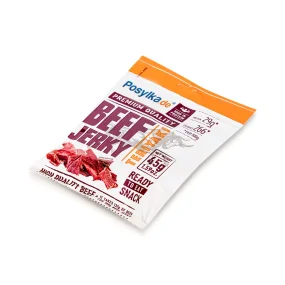 Getrocknetes Rindfleisch - Jerky mit Teriyaki, 45 g  Getrocknetes Rindfleisch - Jerky mit Teriyaki, 45 g