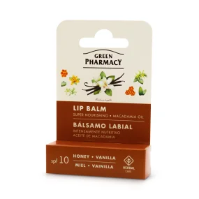 Lippenbalsam mit Honig und Vanille, Grüne Apotheke, 3,6 g Lippenbalsam mit Honig und Vanille, Grüne Apotheke, 3,6 g