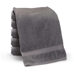Полотенце, цвет тёмно-серый, хлопок 100 %