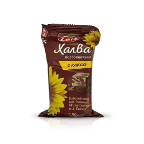 Halva mit Vanillegeschmack und Kakao, Leis, 180 g