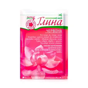 Kosmetischer Lehm rot, Golden Pharm, 60 g