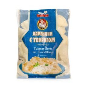 Вареники с сладким творогом, Сытая тёща, 500 г Вареники с сладким творогом, Сытая тёща, 500 г