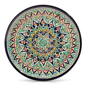 Lagan - KaraKalam R1, Rischtan Keramik, Ø 42 cm