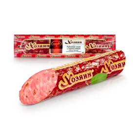 Wurst - Rublenaja, mit Trockenpflaumen, mit Schweine- und Rindfleisch, Lackmann, 300 g Wurst - Rublenaja, mit Trockenpflaumen, mit Schweine- und Rindfleisch, Lackmann, 300 g
