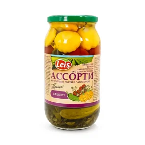  Gemüse-Mix - Trojka, Tomaten, Gurken, Patissons, Leis, 870 g