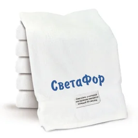 Handtuch - SvetaFor, Farbe weiß, Baumwolle 100 %