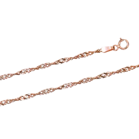 Armband, Rotgold 585°, Lange 18 cm