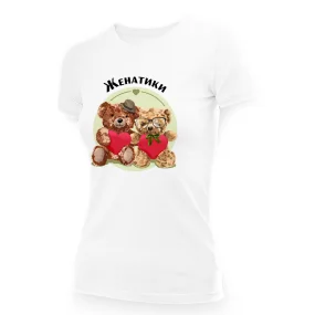 T-Shirt für Frauen - Design ZHenatiki, Baumwolle T-Shirt für Frauen - Design ZHenatiki, Baumwolle