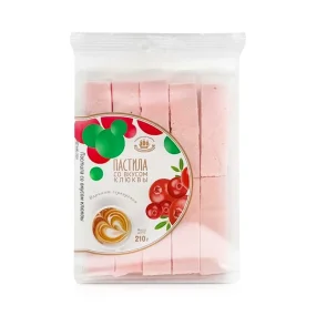 Pastila mit Moosbeeregeschmack, Kronshtadtskaya, 210 g