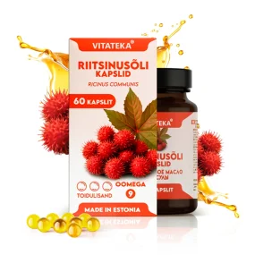 Касторовое масло, Vitateka, 60 капсул