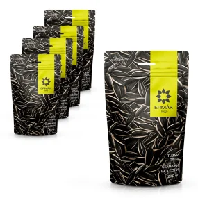 Семечки - Ermak, полосатые, жареные, 5 х 200 г