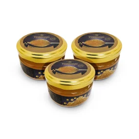 Икра щучья, имитация, Vomond, 3 x 110 г