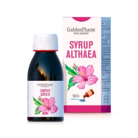 Сироп алтея, Golden Pharm, 100 мл Сироп алтея, Golden Pharm, 100 мл