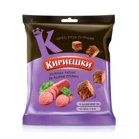 Brotcroutons - Kirieschki, mit Salamigeschmack, 40 g