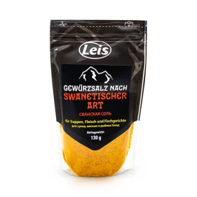 Соль - Сванская, для супов, мясных и рыбных блюд, Leis, 130 г Соль - Сванская, для супов, мясных и рыбных блюд, Leis, 130 г