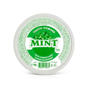 Zahnpulver - Minze, 75 g