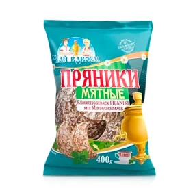 Пряники мятные - Чай вдвоем, 400 г Пряники мятные - Чай вдвоем, 400 г