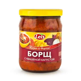 Borschtsch mit Sauerkraut, Leis, 480 g Borschtsch mit Sauerkraut, Leis, 480 g