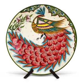 Lagan - Feuervogel X4, Rischtan-Keramik, Ø 42 cm Lagan - Feuervogel X4, Rischtan-Keramik, Ø 42 cm