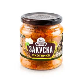 Закуска - Охотника, с гречкой,  460 г