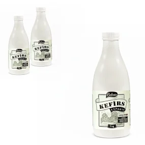 Sauermilcherzeugnis Kefir, 3,8 % Fett, Baltais, 3 х 1 kg