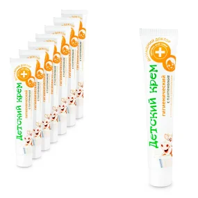 Kindercreme mit Panthenol und Milchproteinen, Domaschnij Doktor, 42 ml х 8 Kindercreme mit Panthenol und Milchproteinen, Domaschnij Doktor, 42 ml х 8
