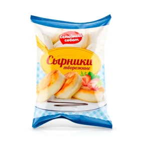 Quarkpfannkuchen - Syrniki, Semejny Sovet, 500 g Quarkpfannkuchen - Syrniki, Semejny Sovet, 500 g