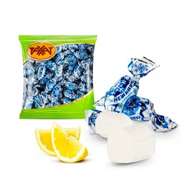 Hartkaramellen - Snezhinka, mit Cremfüllung